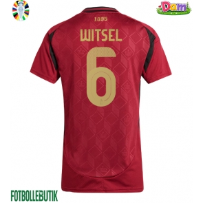 Belgien Axel Witsel #6 Hemmatröja Kvinnor EM 2024 Kortärmad